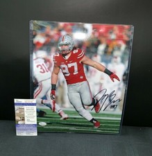 JOEY BOSA OHIO BUCKEYES SIGNED 11X14 PHOTO JSA COA 