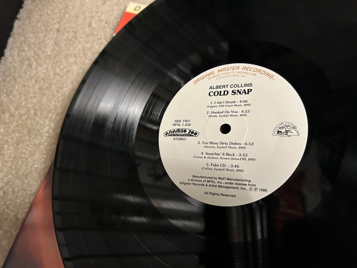 Albert Collins VINYL Cold Snap MFSL 1-226 Mobile Fidelity