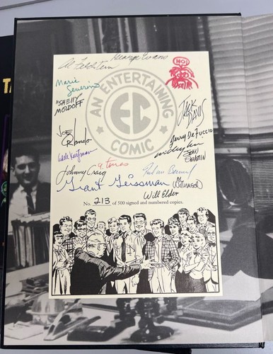 Tales of Terror! EC Companion Limited Edition HC SIGNED (16) Creators 213/500 - Picture 3 of 7
