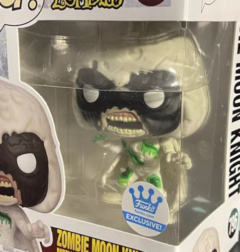 Funko Pop Marvel Zombies Zombies Zombie Moon Knight #796 Funko Shop Exclusivo