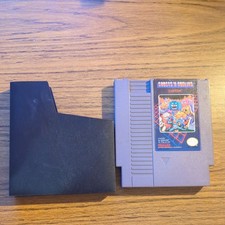 Capcom Ghosts 'N Goblins for Nintendo NES with dust cover