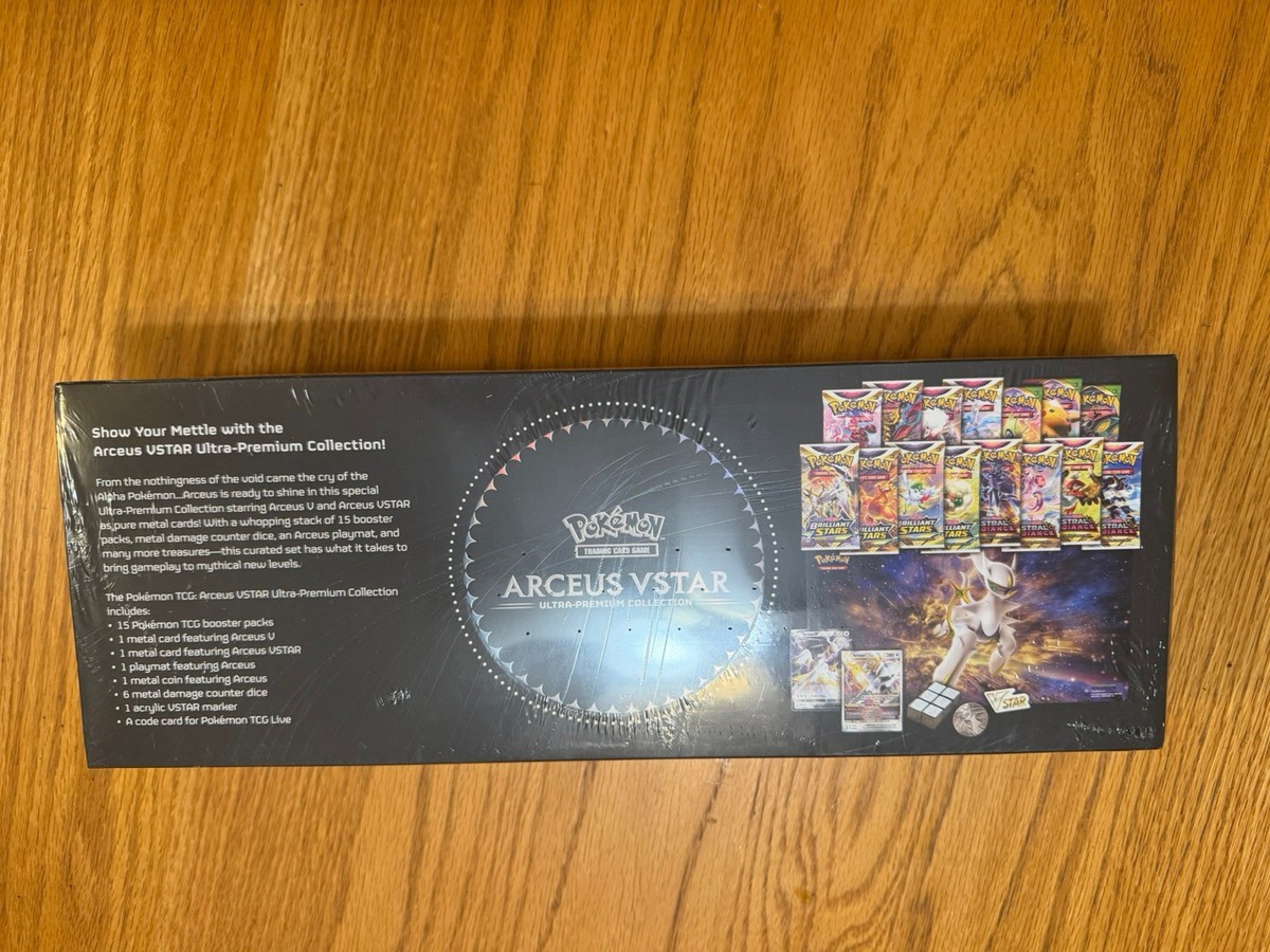 pokemon trading card game arceus vstar ultra-premium collection exclusive Pokémon TCG: Ultra-Premium Collection (Arceus VSTAR) — Smoke and Mirrors  Hobby