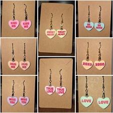 Valentine Earrings Choose Your Favorite Style Listing Is For 1 Pair Of Earrings