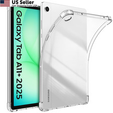 Clear Case for Samsung Galaxy Tab A11 Plus 11' 2026 Slim TPU Cover Transparent