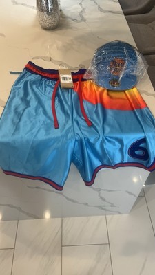 Nike Lebron X Space Jam Shorts Size XXL -New Era Space Jam Fitted Hat Size 7 1/4
