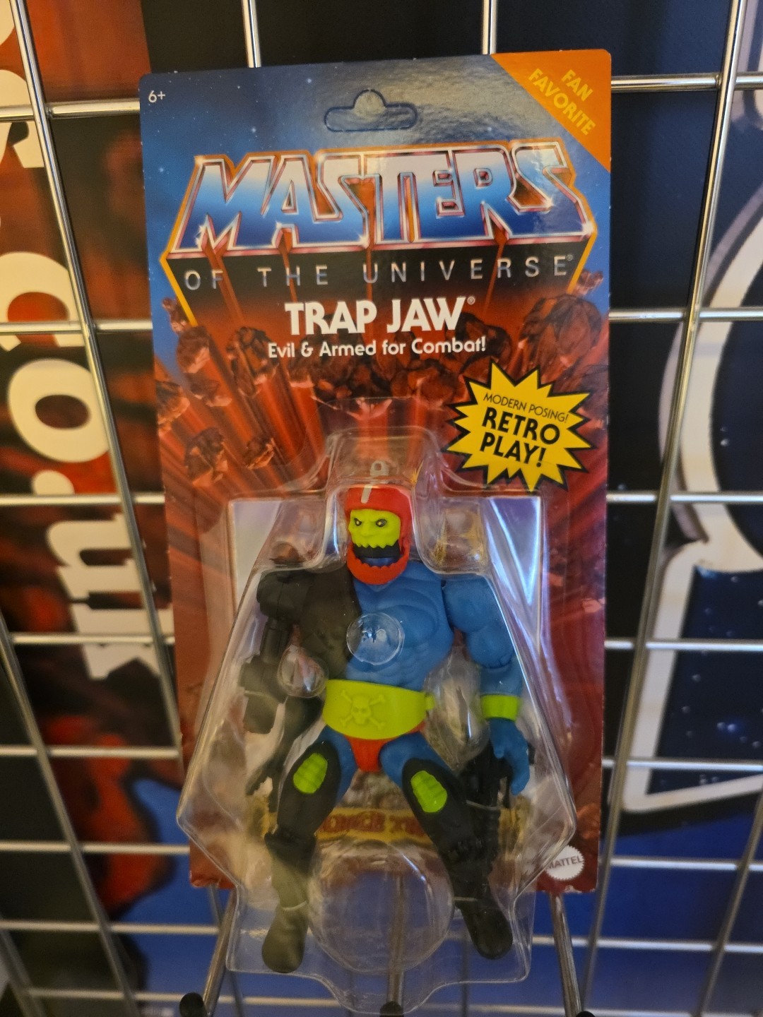 Masters of the Universe Origins Trap Jaw Action Figure trapjaw fan favourite 