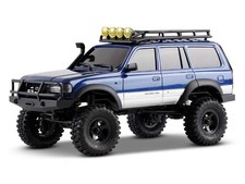 FMS FCX18 Toyota LC80 4WD Crawler 1:18 blu 2,4 GHz RTR #FMS11831RTRBU