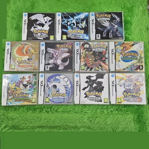 ds POKEMON BOX / CASE ONLY *NO GAME* All Official - Make Your Selection Pokémon