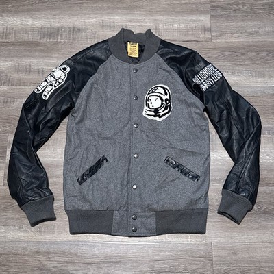 Billionaire Boys Club Letterman Varsity Jacket Wool Leather Men's Size Medium