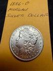 1886-O  Morgan Silver Dollar   Very Choice AU+ condition