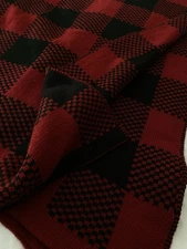 Storehouse Buffalo Plaid Knit Throw Blanket Afghan Throw 50x56