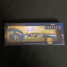 Disney Store Limited Edition Fantasia 80th Anniversary Collectible Key