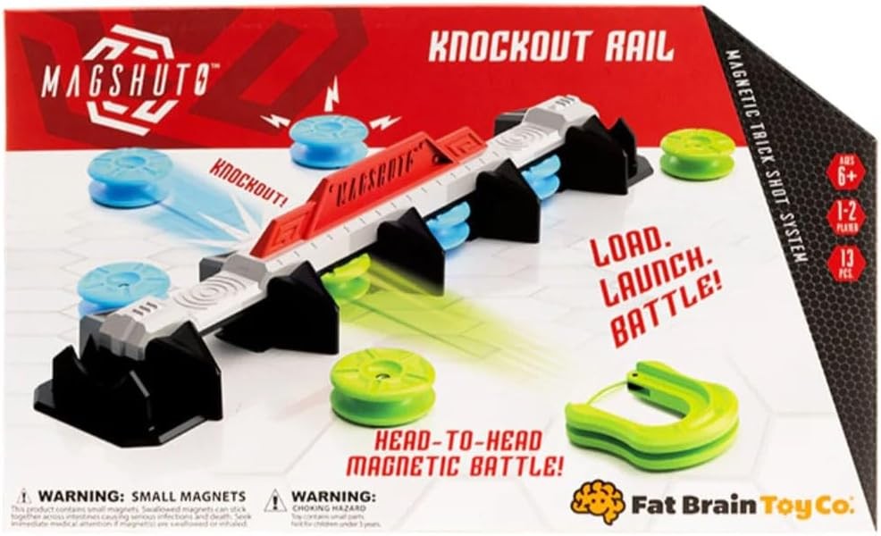 Magshuto Mag Battle Rail Fat Brain Toys jeu de réflexes pour détendre les enfants stressés