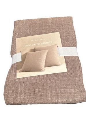 Euro Shams Set/ 2 Color Unknown Smoky Lavender