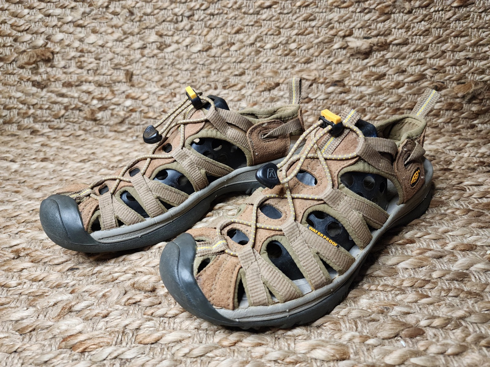 Sandali Keen WHISPER marroni 1003713 donna taglia 8 5 casual spiaggia viaggio