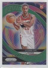 2024-25 Panini Prizm Instant Impact Green Prizm Alexandre Sarr #1 1g37