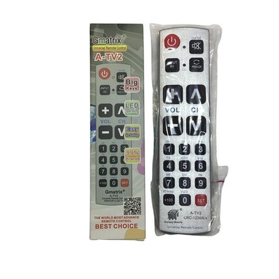 Gmatrix Universal Advanced Remote Control A-TV2 Big Keys 99% Brands LED New