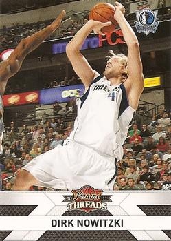 Dirk Nowitzki 2010-11 Panini Threads Basketball - #106 - Dallas Mavericks