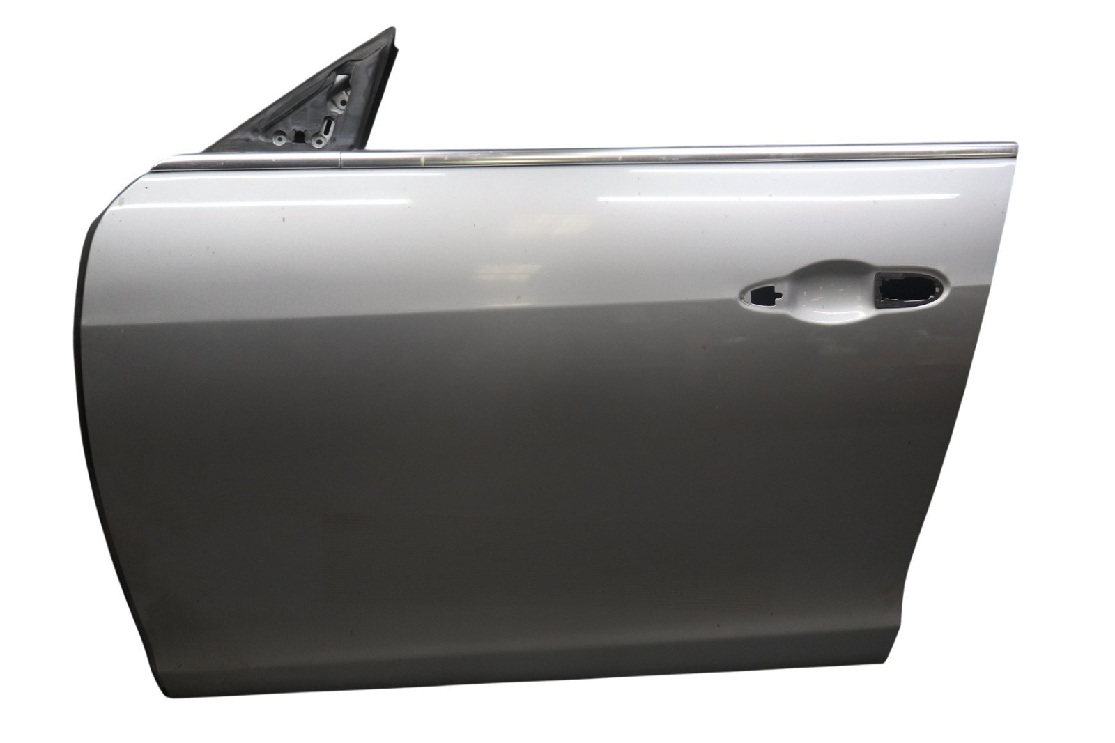 14-20 Maserati Ghibli Front Left Driver Side Door Shell Panel Silver Oem