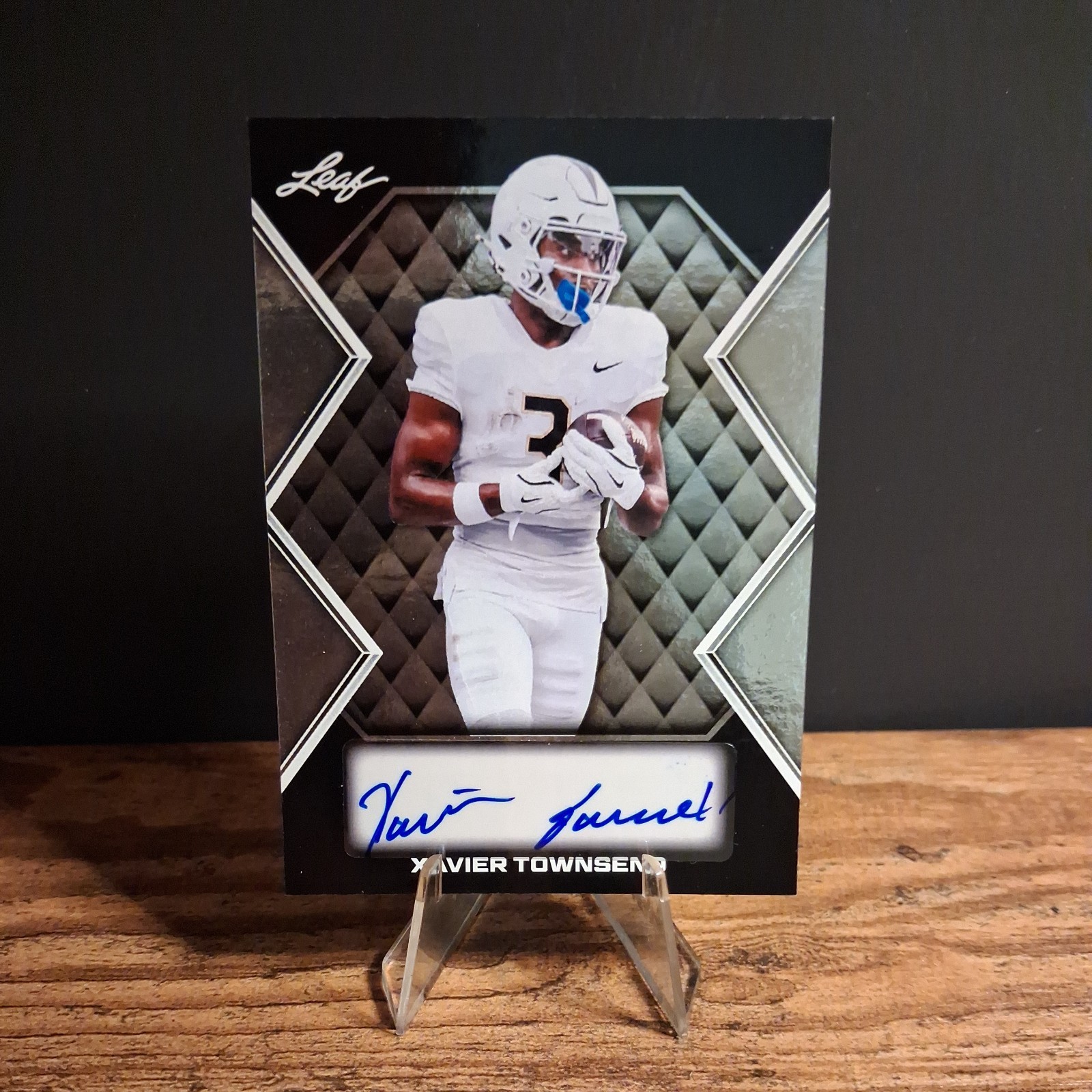 XAVIER TOWNSEND (RC) - 2026 Leaf Silver Autograph #BA-XT1 Purdue Boilermakers 