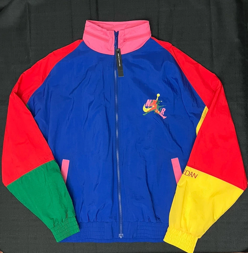 Chaqueta cortavientos Nike Air Jordan Jumpman Classics con cremallera CV7418-891 talla L Foto 2 de 4