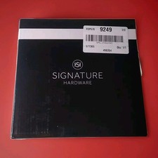 Gunmetal - Signature Hardware - Traditional Towel Ring 6-7/8" Wall Mounted