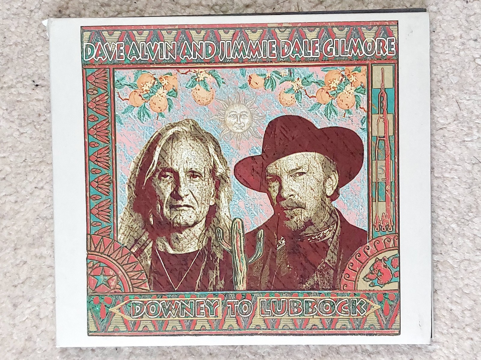 Dave Alvin and Jimmie Dale Gilmore: Downey to Lubbock CD (2018)