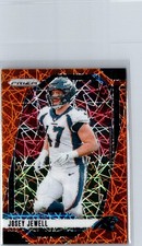 2024 Panini Prizm Football Orange Lazer #42 Josey Jewell