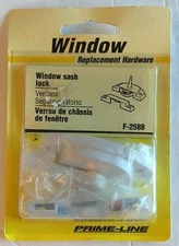 PRIME-LINE F 2588 Sash Lock, Diecast Construction, White, Used on Vertical &