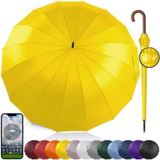 Royal Walk Large Umbrella for 2 Persons - 54 Inch Automatic Open, Windproof