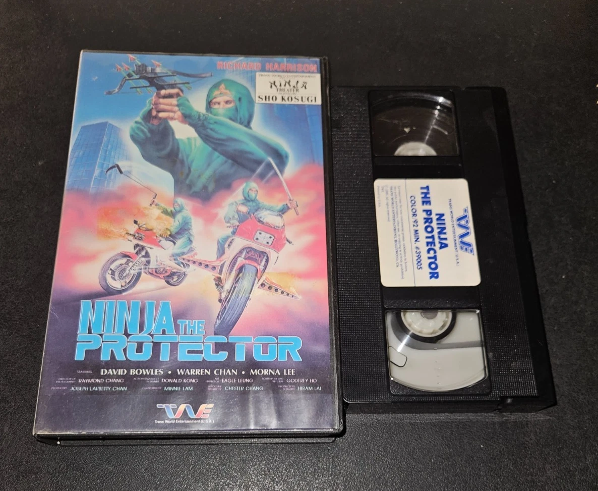 25+ Action & Adventure Martial Arts Ninja NTSC VHS Tapes for sale