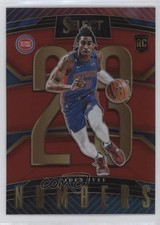 2022-23 Panini Select Numbers Red Prizm Jaden Ivey #22 11ng