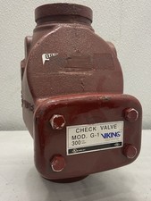 Viking Model G-1 Swing Check Valve GxG Valve Only 3" Red 08536