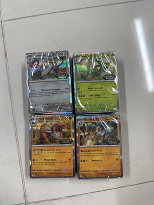 Pokemon ME03 Perfect Order Build and Battle Stamped Promos Complete Set of 4