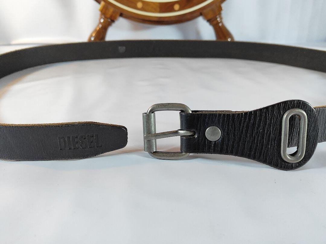 Diesel Men Vintage Dlesel Leather Belt Thick Genuine Leather Diesel Men Vintage Dlesel Leather Belt Thick Genuine Leather