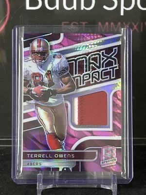 2024 Panini Spectra - Max Impact Terrell Owens #MI-35 Hyper Prizm /15