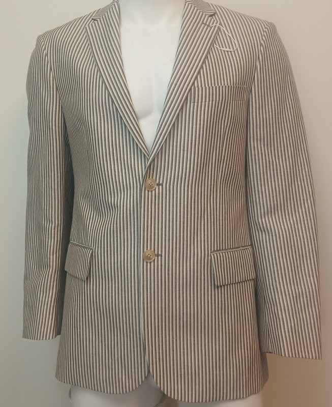 J. Peterman Blazer Size 40 Linen/ Cotto