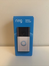 Ring Battery Doorbell HD Smart Wifi Doorbell Satin Nickel NEW