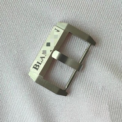 Titanium Steel Pin Buckle Metal Watch Clasp 20mm Fits Blancpain FIFTY FATHOMS