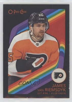2023-24 O-Pee-Chee Retro Black Border 82/100 James van Riemsdyk #205 0s6k