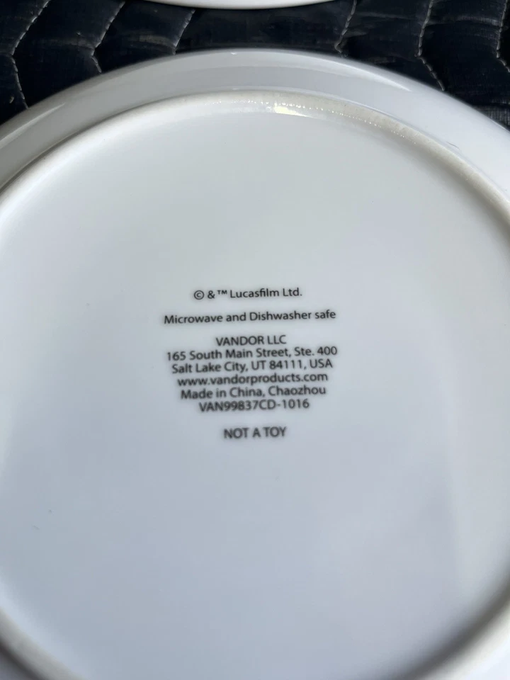 Juego de 4 símbolos de rebelión de cerámica de Disney Star Wars de Vanor Foto 3 de 3