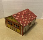 1950s Vintage MARX USA Tin Litho AUTOMATIC DOOR Garage