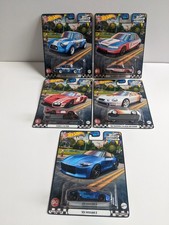 Hot Wheels 2023 Premium Boulevard 86-90-Real Riders - Complete Set of 5