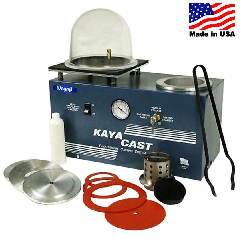 Kaya Cast Vacuum Table Combination Investment & Casting Machine Jewelry ...