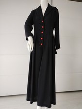 SAHNE! True Vintage org.50-60er Luxus Design Overall Wolle 34 36  XS S Top-Zust.