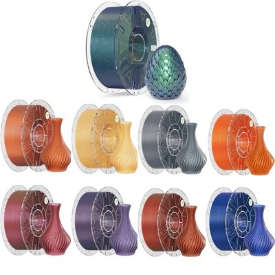 Creality Hyper PLA RFID Galaxy Starry Sparkle PLA 3D-Filament für 3D-Drucker