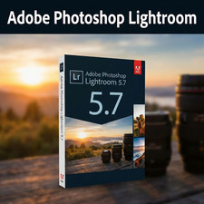 Adobe Photoshop Lightroom 5.7 ✅ Windows ✔ Uso a vita ✔ 1 dispositivo ✔ Licenza