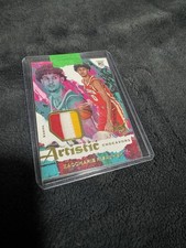 2024 Court Kings Zaccharie Risacher Artistic Endeavors Rookie Patch Three Color