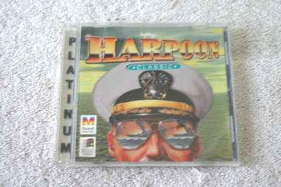 Harpoon Classic - Softkey 1994 - PC Windows/Macintosh CD Rom - Disk is Pristine