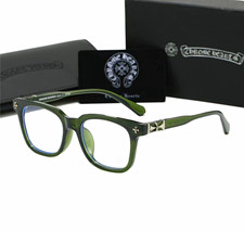 Chrome Hearts Green Square Full Rim Plastic E...
